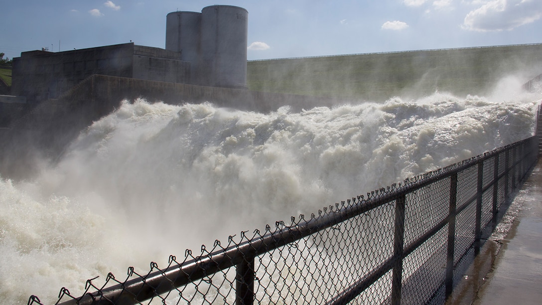 Denison Dam Floodwater Releases