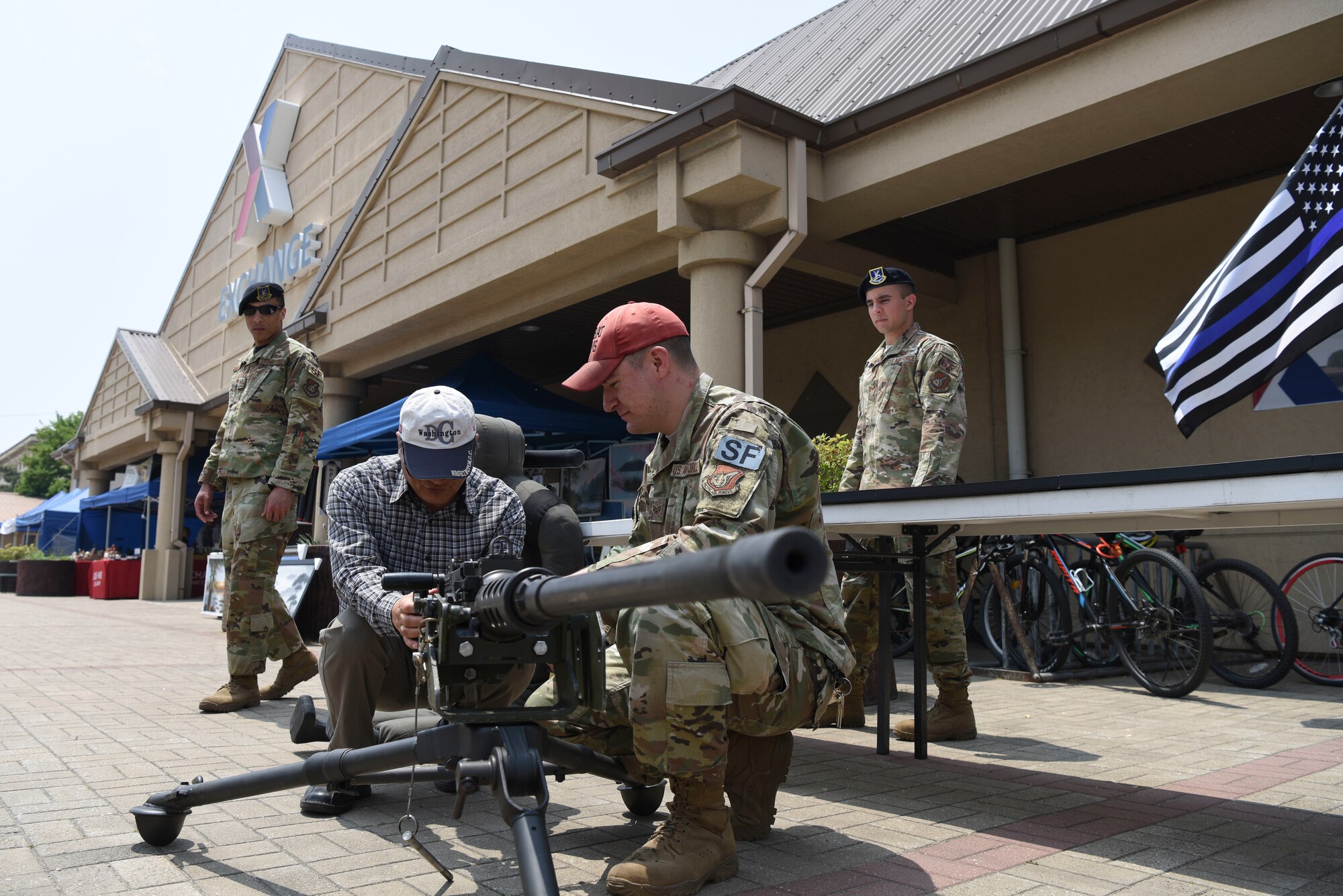 Whether active military duty, local law enforcement or a military working dog, National Police Week is a chance to honor and recognize those who risk their lives every day to ensure the safety of others. (U.S. Air Force photo by Senior Airman Savannah L. Waters)