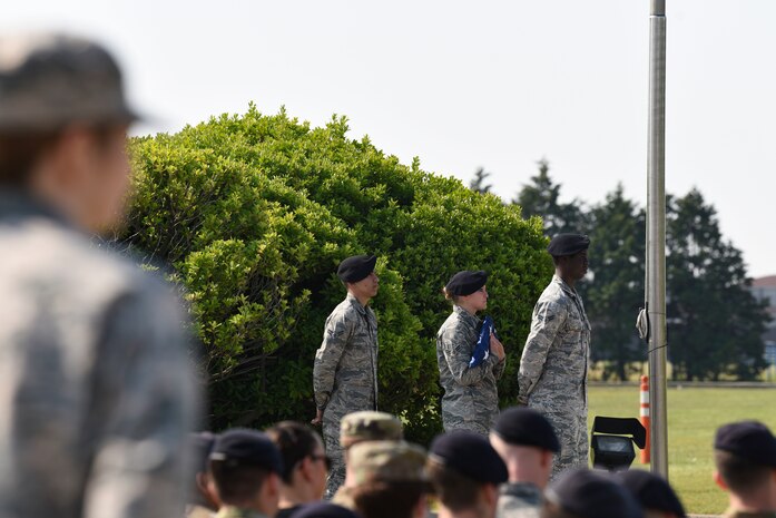 Whether active military duty, local law enforcement or a military working dog, National Police Week is a chance to honor and recognize those who risk their lives every day to ensure the safety of others. (U.S. Air Force photo by Senior Airman Savannah L. Waters)