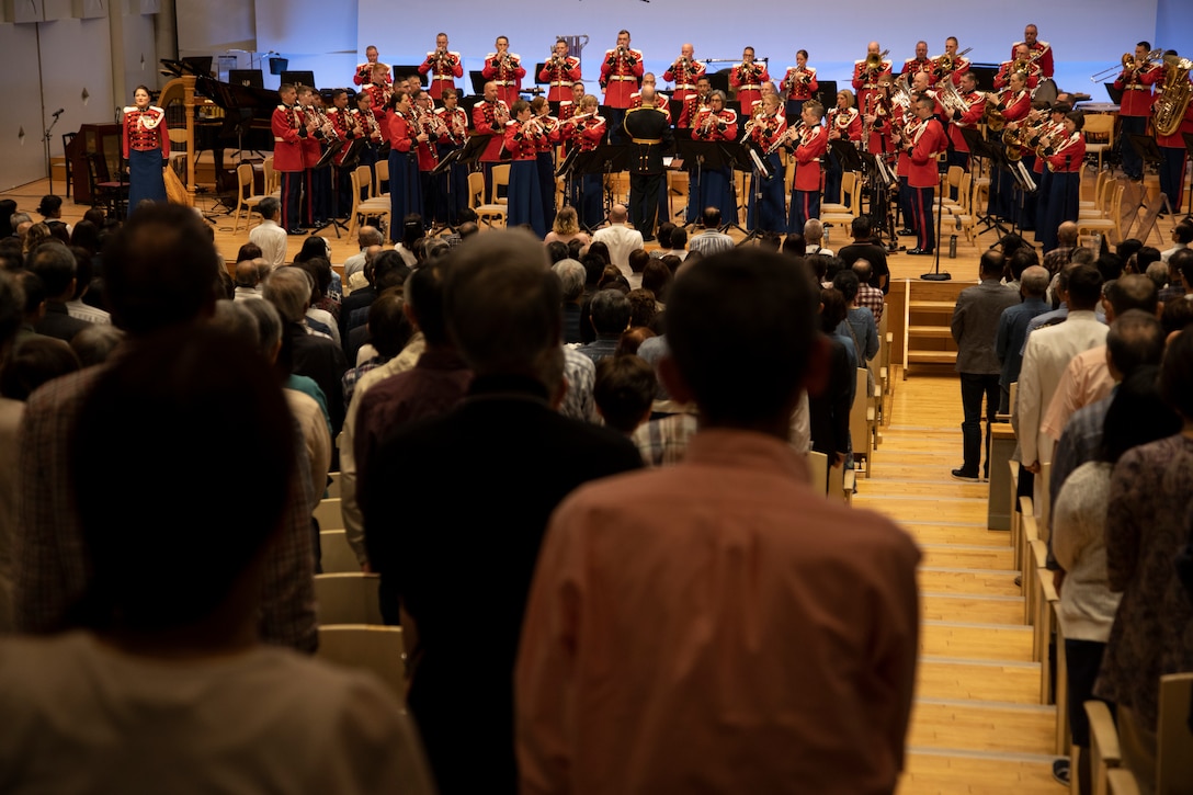 History in the making: “The President’s Own” United States Marine Band visits Japan for first time