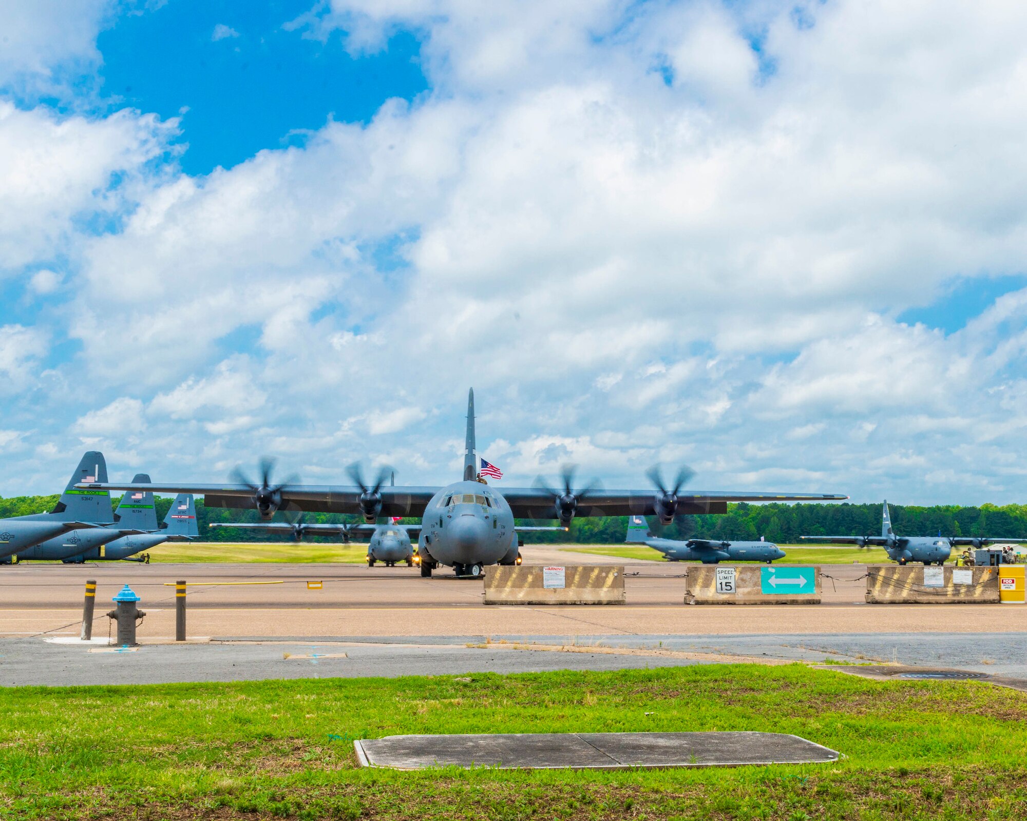 More than 100 Reserve Citizen Airmen from the 913th Airlift Group returned from deployment aboard C-130J on May 19, 2019, from various bases in Southwest Asia in support of Operations Freedom’s Sentinel and NATO’s Resolute Support.