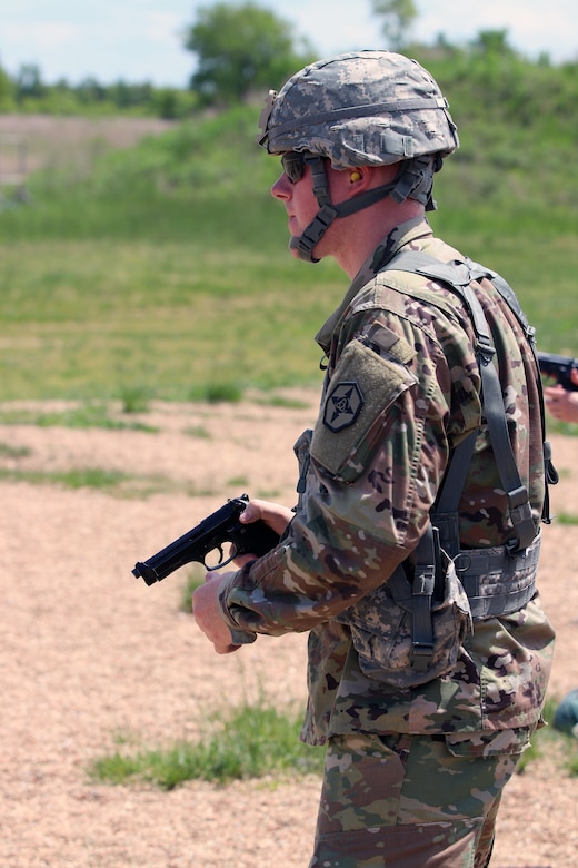 Dual Service: Montana Reserve unit Soldiers serve in police blues and Army greens