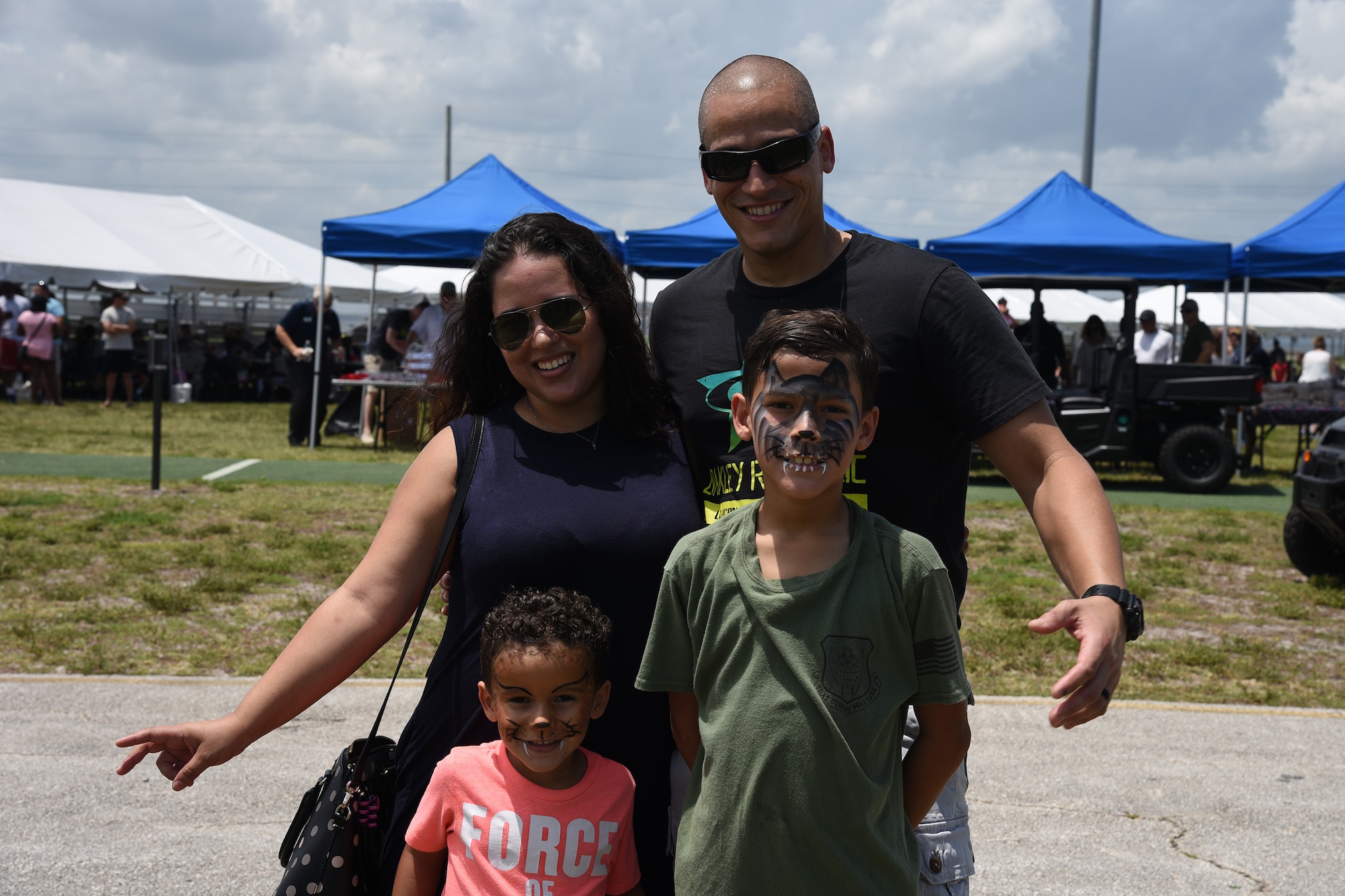 The 920th Rescue Wing held a biannual family day, at Patrick Air Force Base, Florida, Saturday, May 4, complete with food, games and live music. (U.S. Air Force photo)