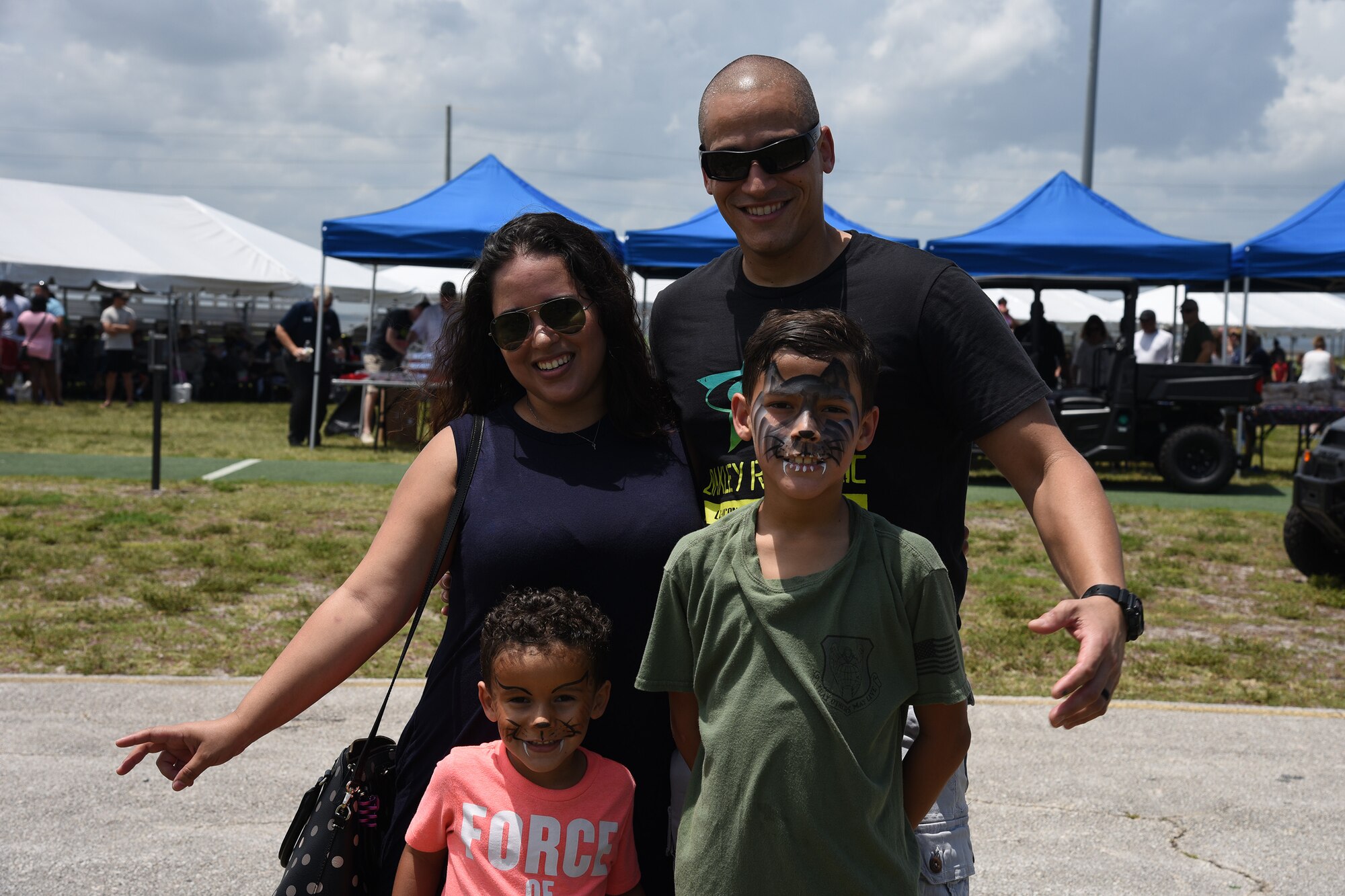The 920th Rescue Wing held a biannual family day, at Patrick Air Force Base, Florida, Saturday, May 4, complete with food, games and live music. (U.S. Air Force photo)