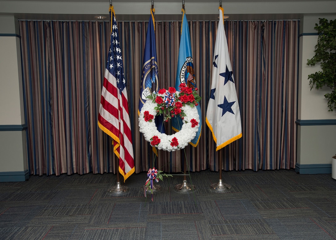 Cryptologic Memorial Wall Wreath