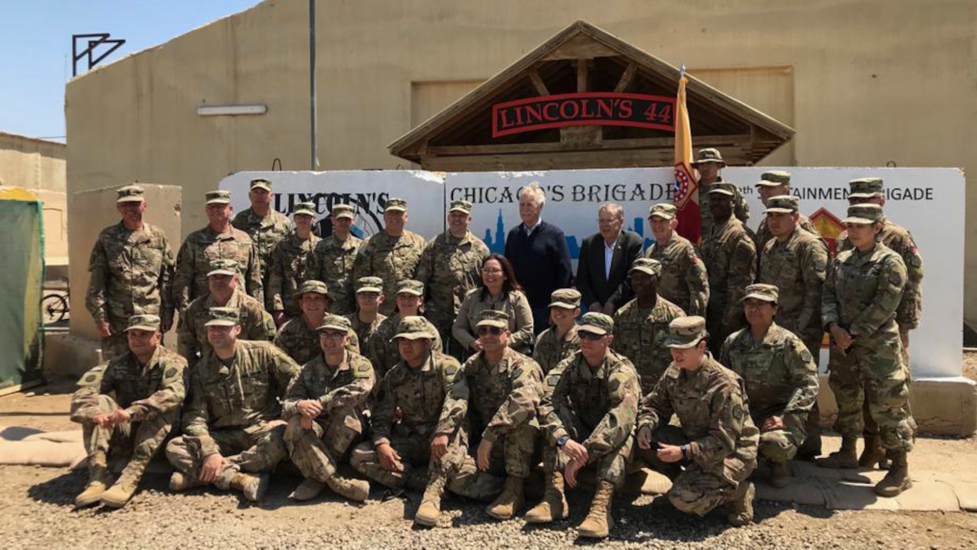 United States Senator Visits the 108th Sustainment Brigade in Iraq