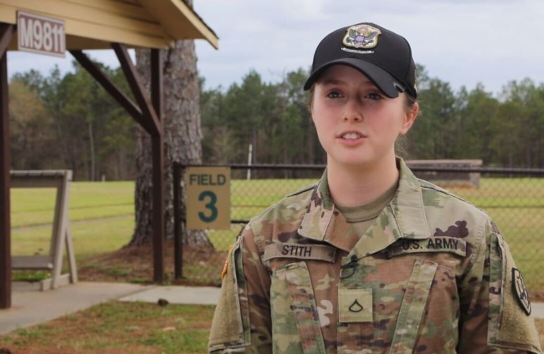 Army Pfc. Emily Stith