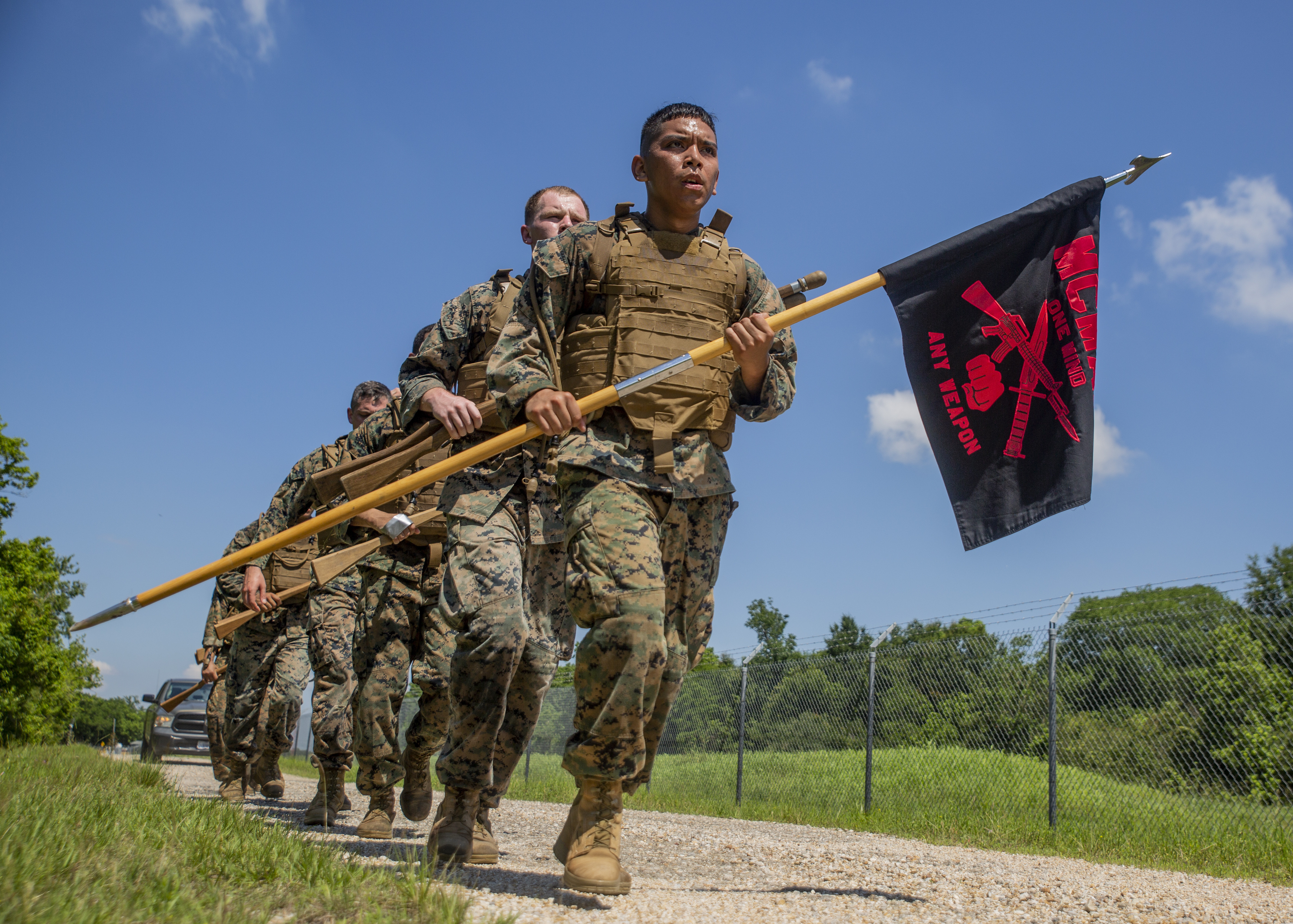 Marines With Martial Arts Instructor Course 1 19 Conduct A 3 mile Run