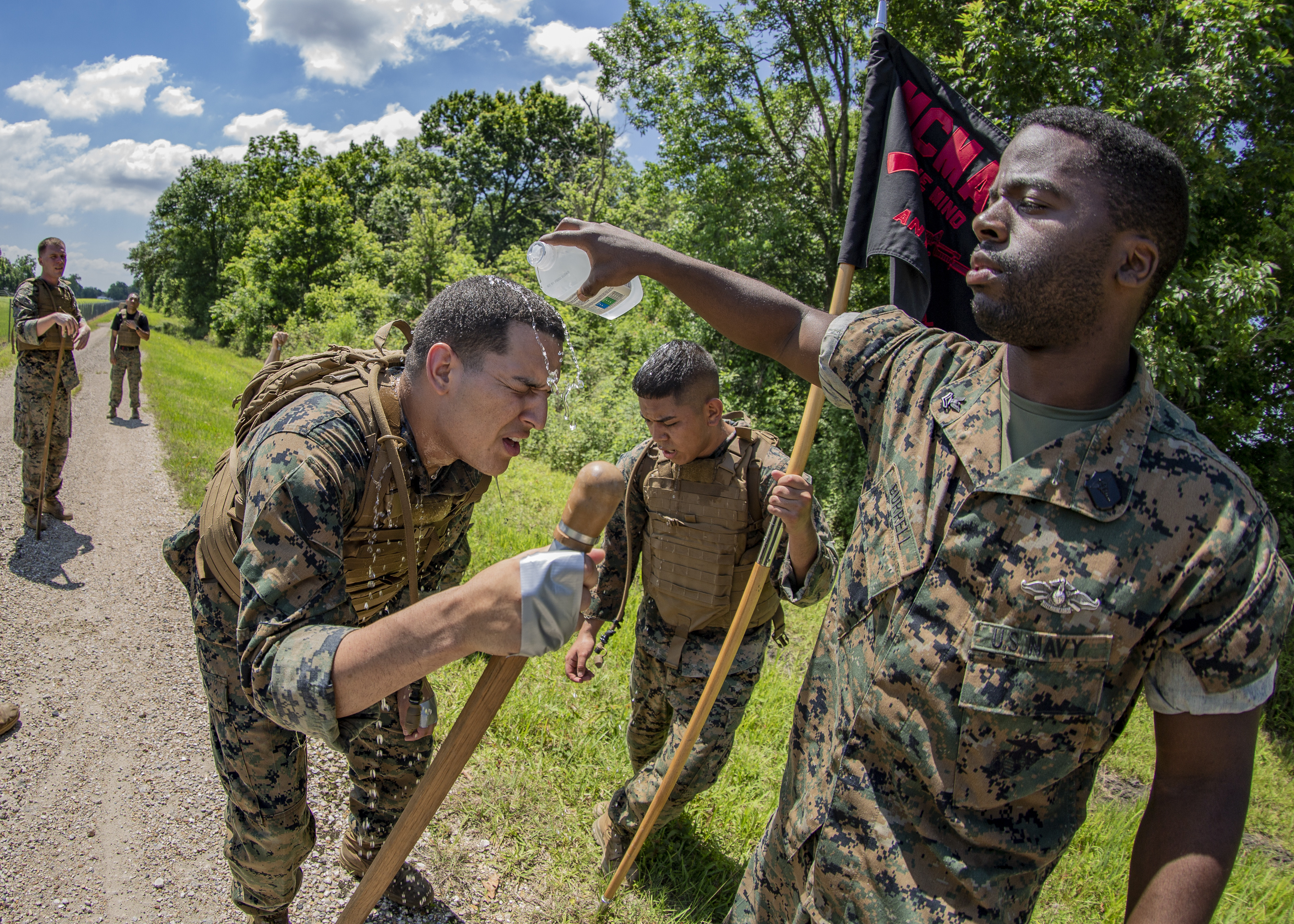 marine corps mile run