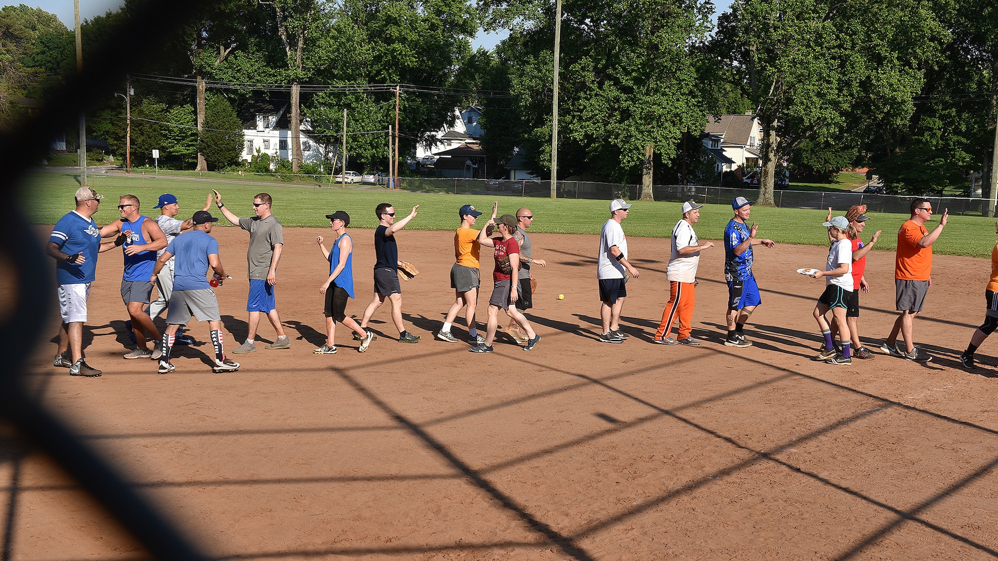 Softball game