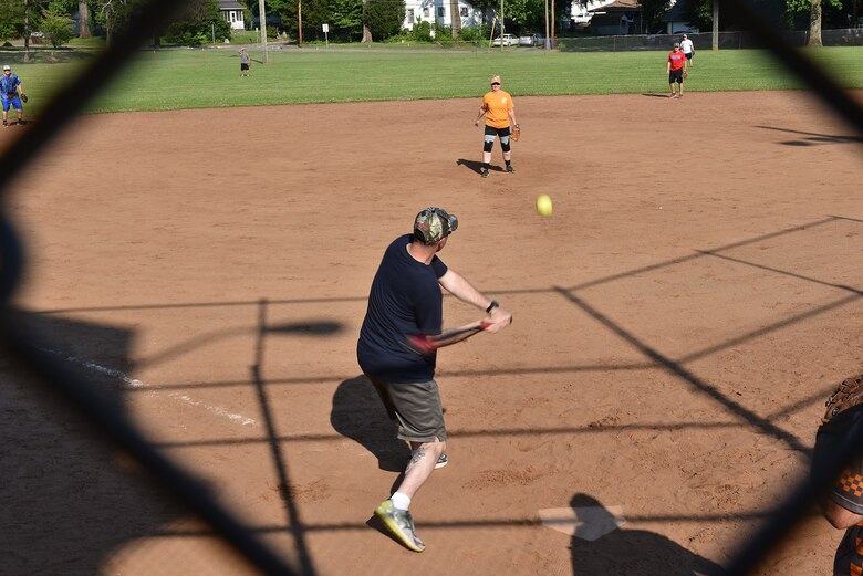 Base softball game a home run for camaraderie &gt; 134th Air