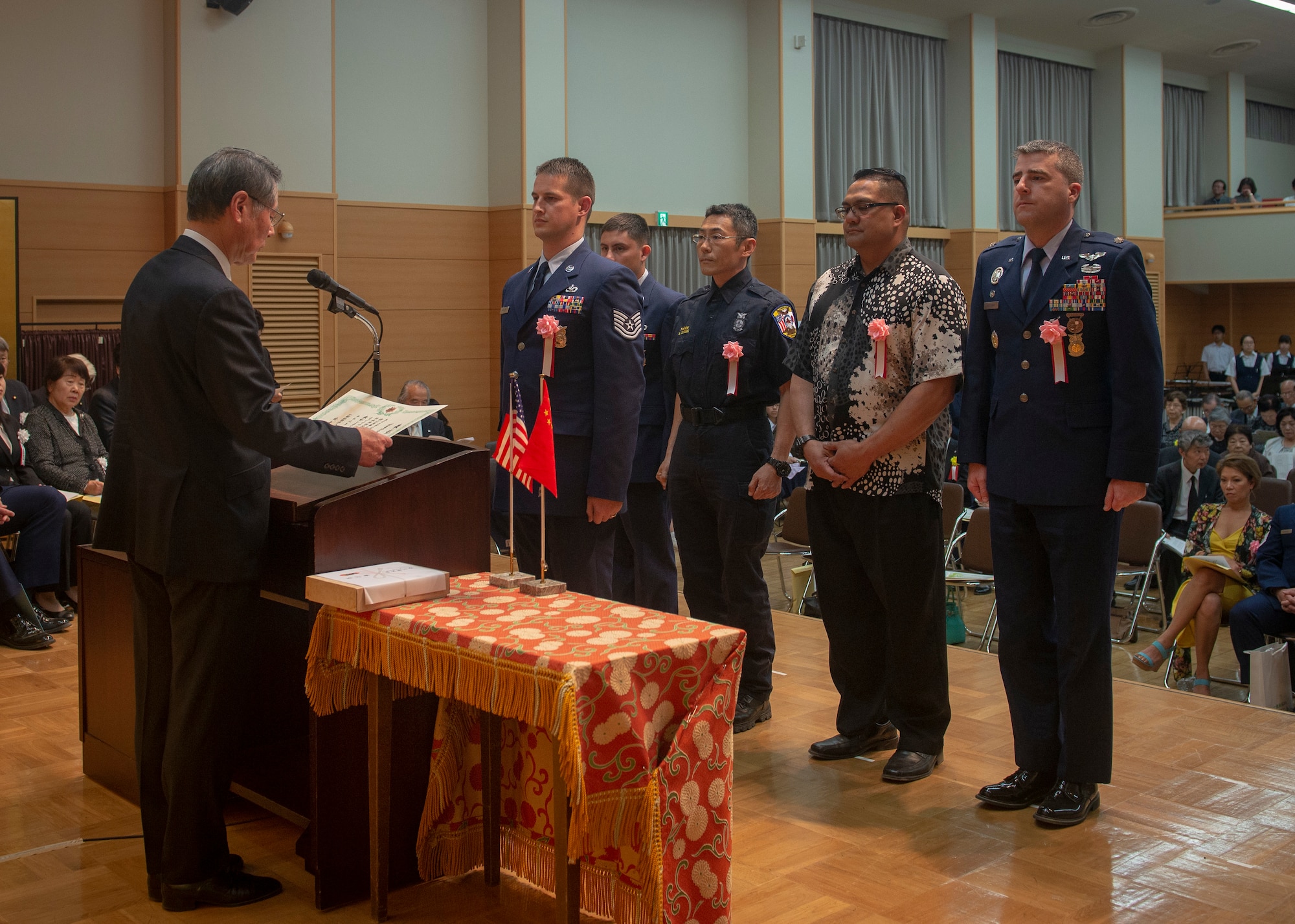 Yokota Airmen recognized in good deed ceremony