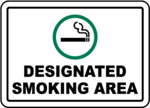 smoking area graphic
