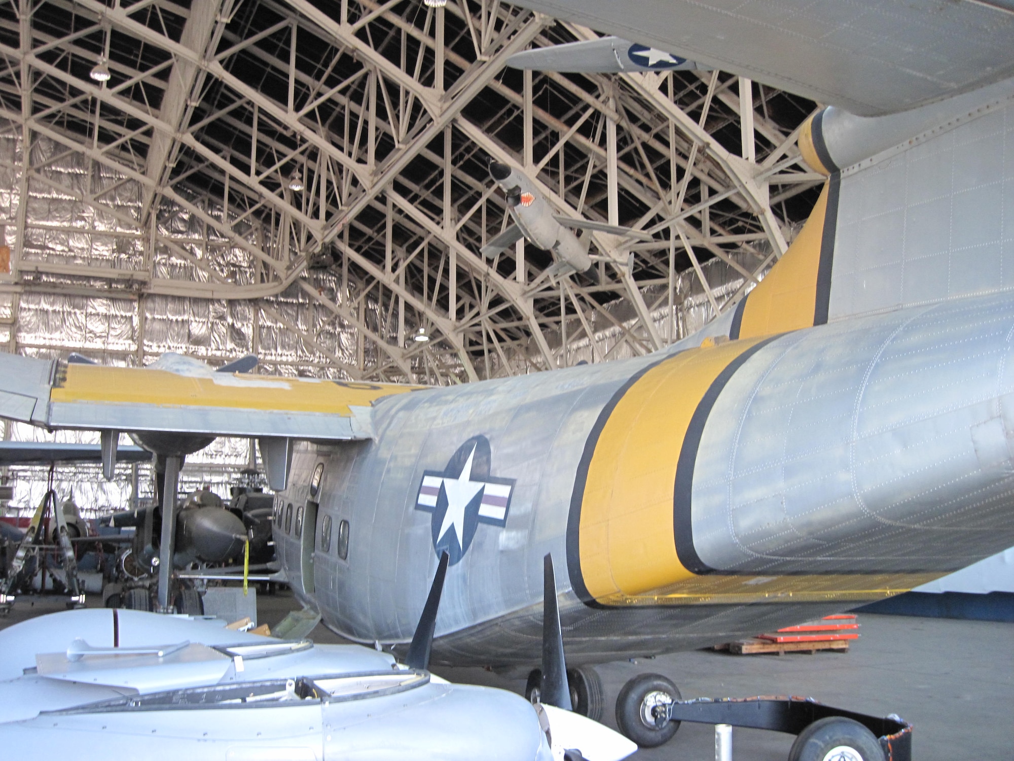 DAYTON, Ohio -- Northrop YC-125B in storage at the National Museum of the United States Air Force. (U.S. Air Force photo)