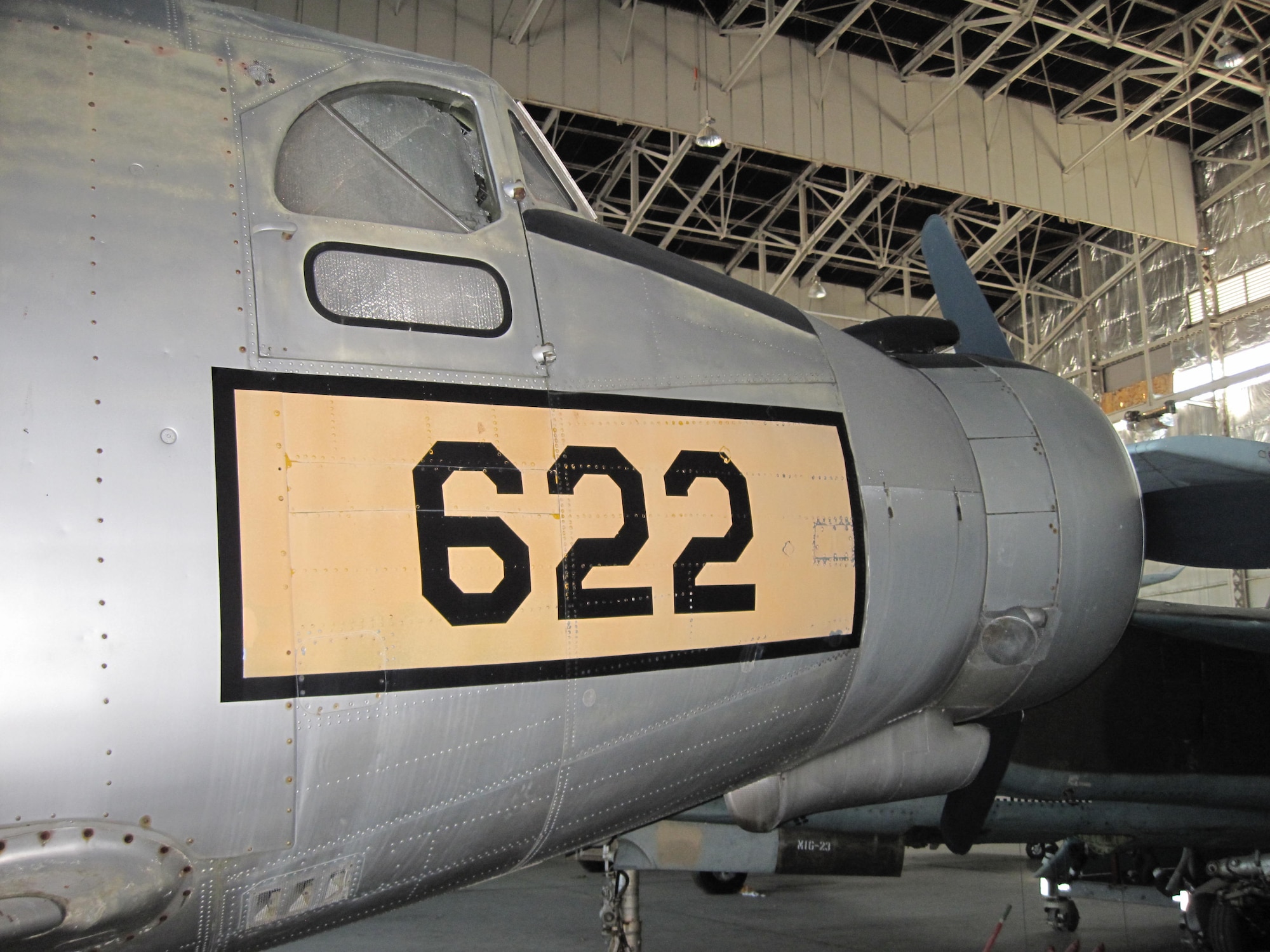 DAYTON, Ohio -- Northrop YC-125B in storage at the National Museum of the United States Air Force. (U.S. Air Force photo)