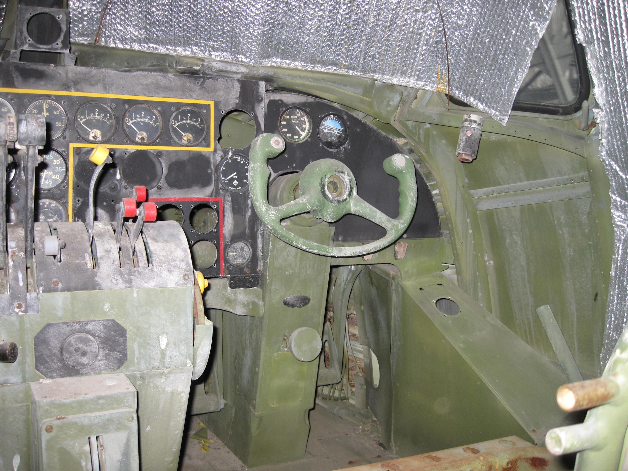 DAYTON, Ohio -- Northrop YC-125B in storage at the National Museum of the United States Air Force. (U.S. Air Force photo)