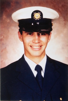 A photograph of SA Williams Flores, USCG