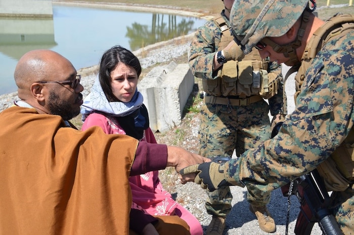 Marines evaluate biometric systems in tactical environment