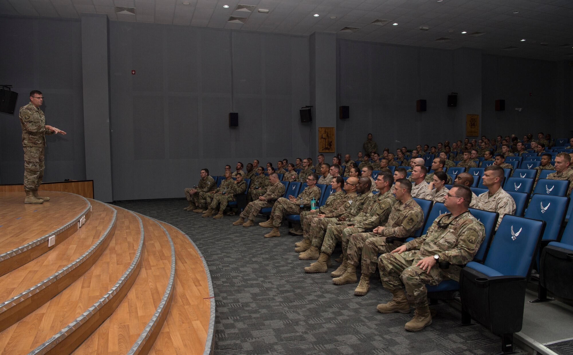 Service members; coalition partners attend first deployed NCOLDC