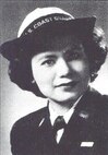 A photo of SPAR Florence Finch in uniform circa 1945