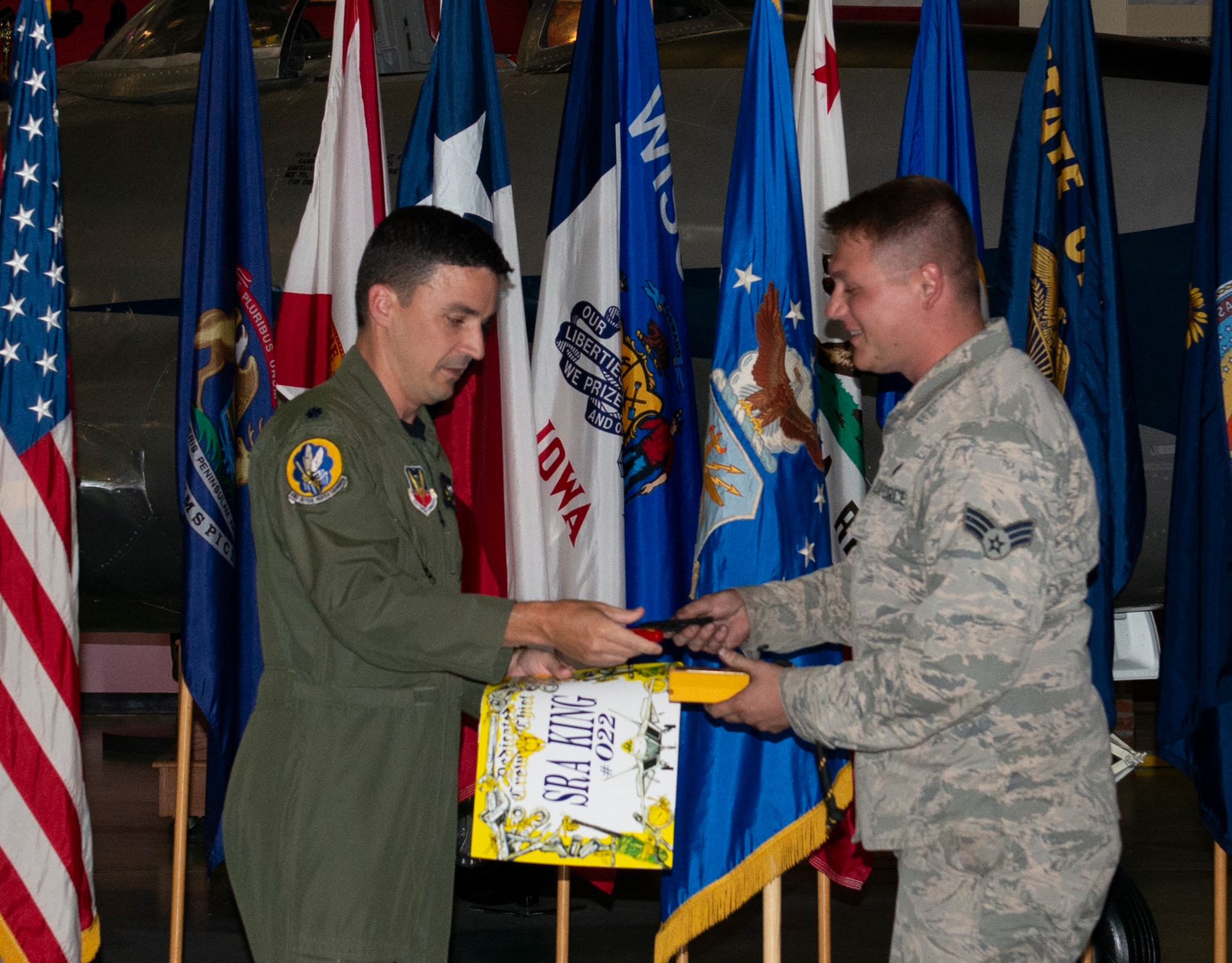 Dedicated Crew Chief ceremony