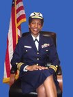 A photo of LCDR Fleming-Makell, USCG