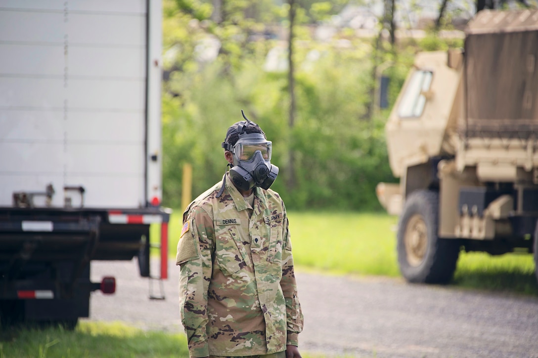 The Delaware National Guard leadership team visited Delaware National Guard units today at Fort Indiantown Gap Training Site during their annual training.