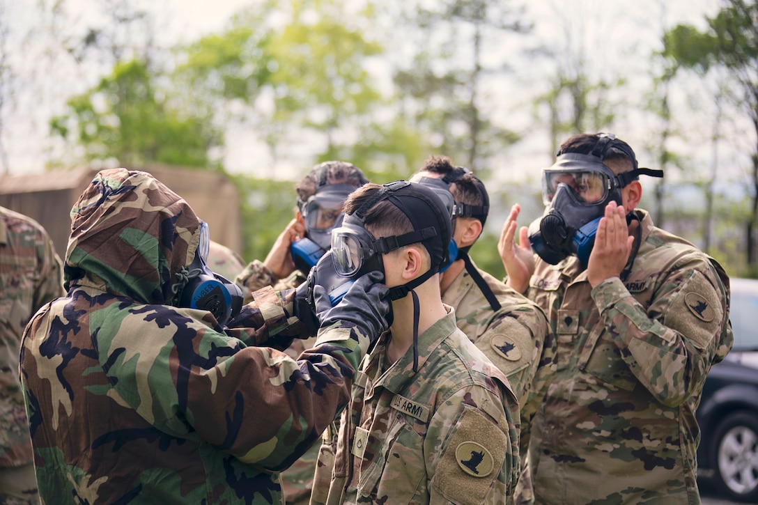 The Delaware National Guard leadership team visited Delaware National Guard units today at Fort Indiantown Gap Training Site during their annual training.
