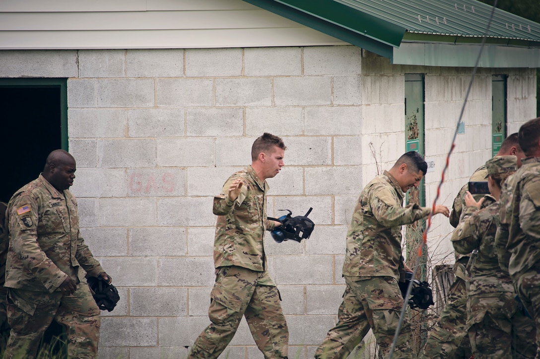 The Delaware National Guard leadership team visited Delaware National Guard units today at Fort Indiantown Gap Training Site during their annual training.