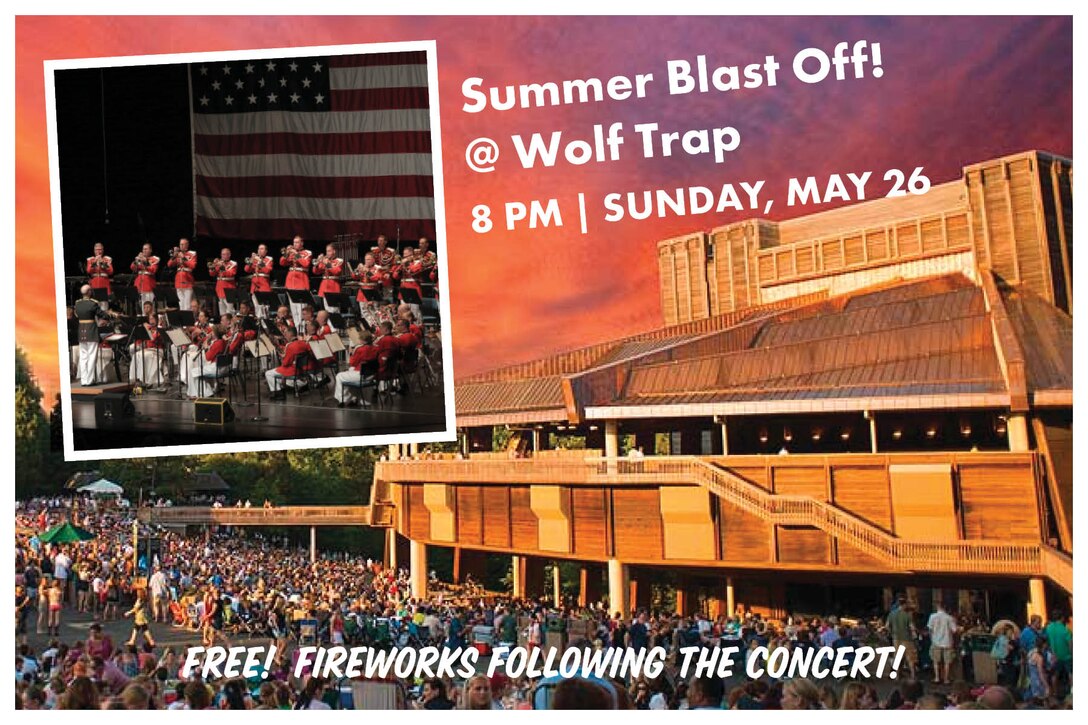 Come experience a Washington, D.C., musical extravaganza as “The President’s Own” once again marks the beginning of summer with a concert at Wolf Trap on Memorial Day weekend. This special program is always packed with great American music, from rousing marches and patriotic classics to dazzling solos and the traditional performance of Piotr Ilyich Tchaikovsky’s iconic 1812 Overture. A highlight of this year’s concert will be a brand new revue of Lerner and Loewe’s classical musical “My Fair Lady,” which just this past year enjoyed a spectacular revival on Broadway. As always, this Memorial Day musical tribute is capped with one of the best fireworks displays of the year. Be sure to mark your calendars for this one-of-a-kind event at one of the most unique venues in the National Capital Region!