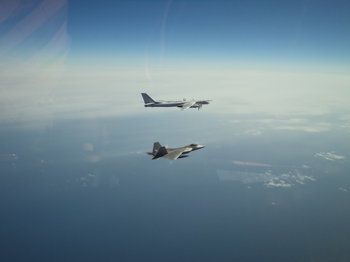 NORAD intercepts Russian bombers and fighters entering Alaskan Air Defense Identification Zone