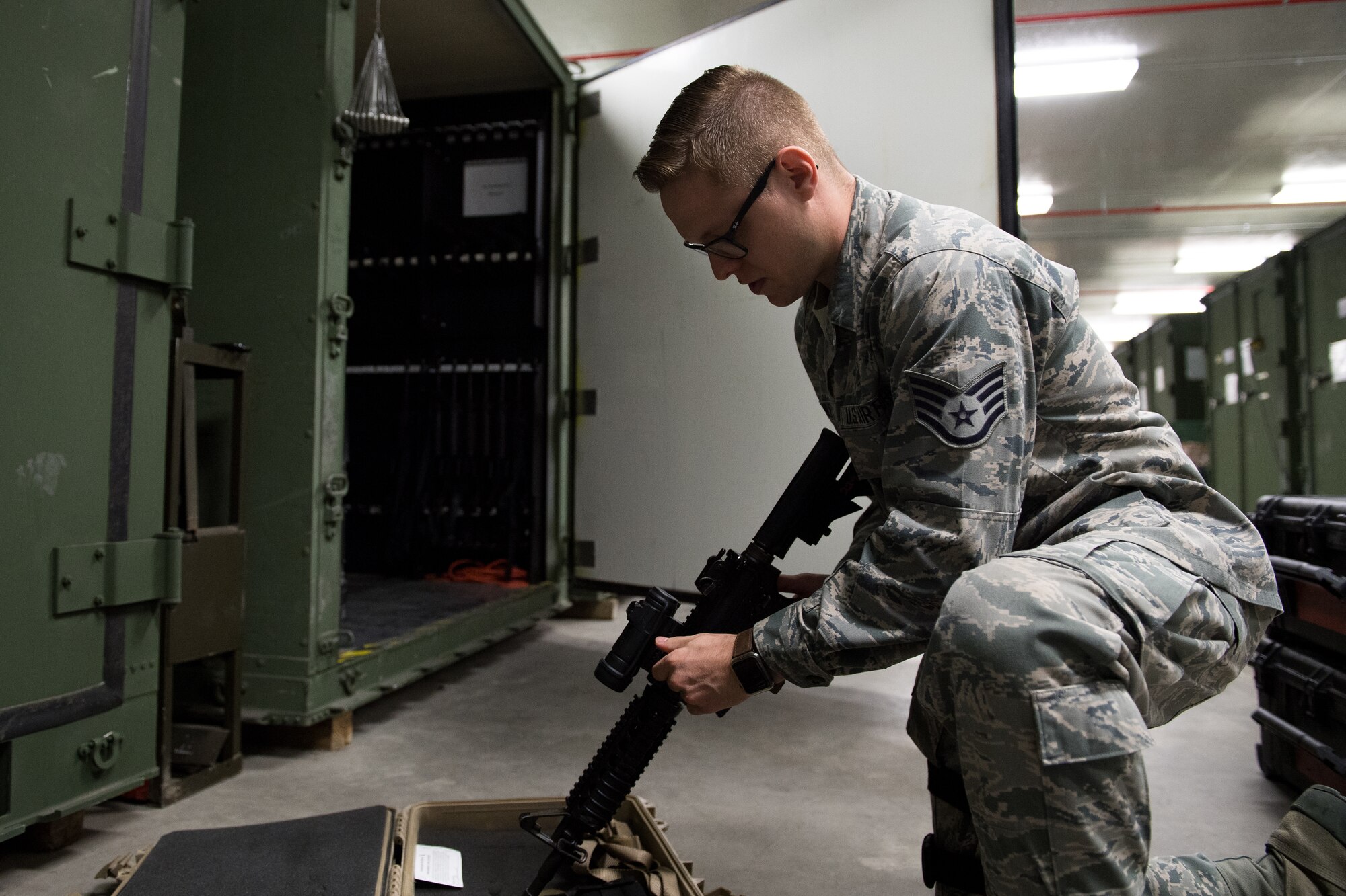 Best with what they’ve got: Weapons vault adjustment saves 100 man-hours