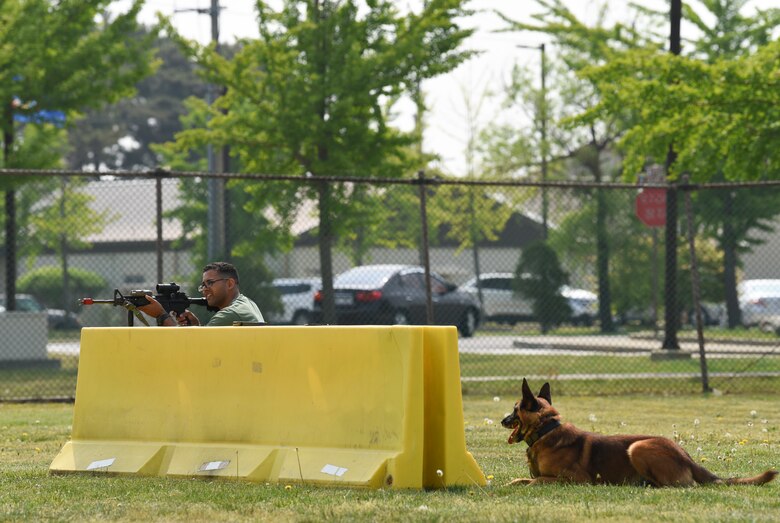 National Police Week honors those who serve and have served in law enforcement, as well as memorializes those who’ve made the ultimate sacrifice. (U.S. Air Force photo by Senior Airman Savannah L. Waters)