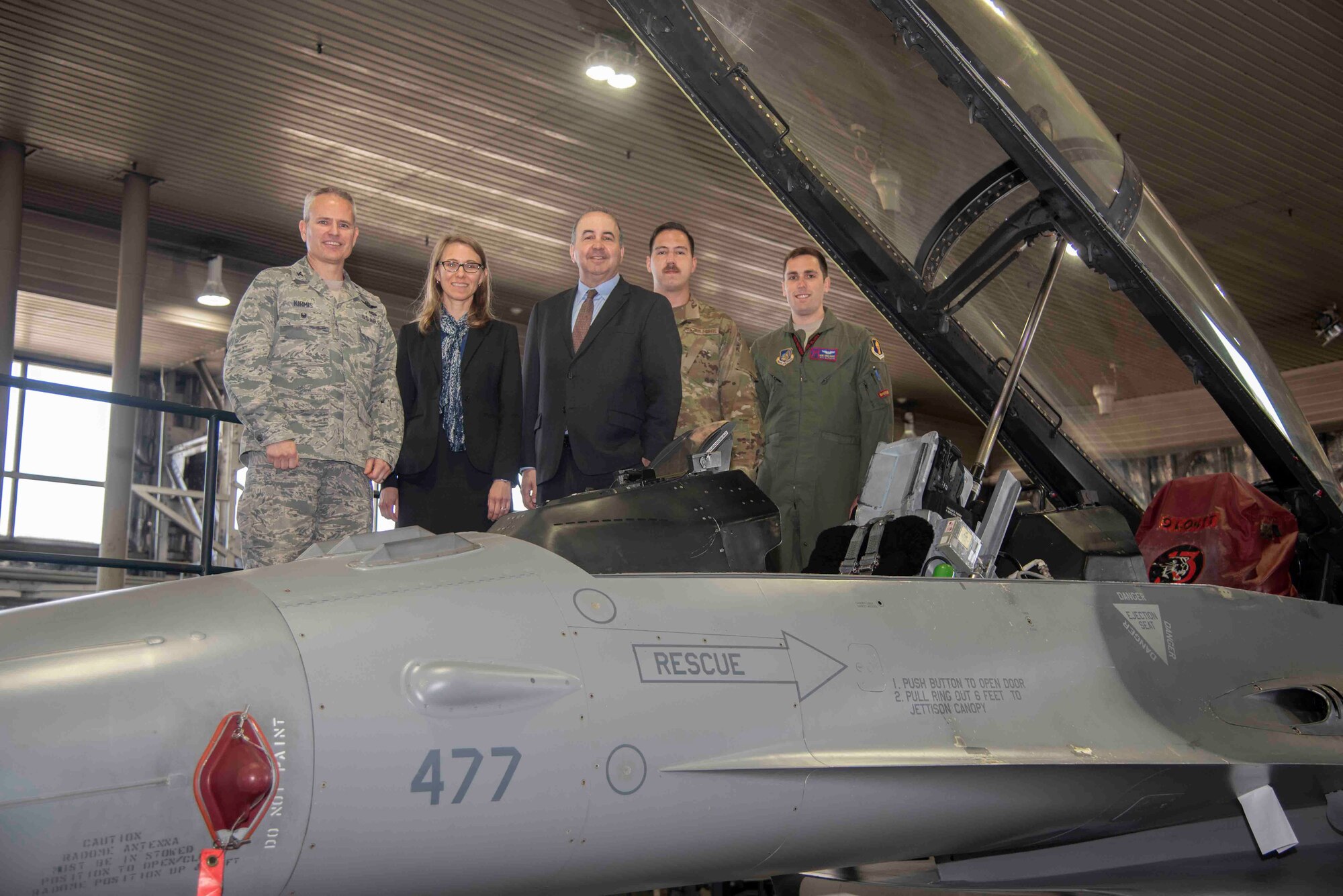 Group photo with Wing leaders