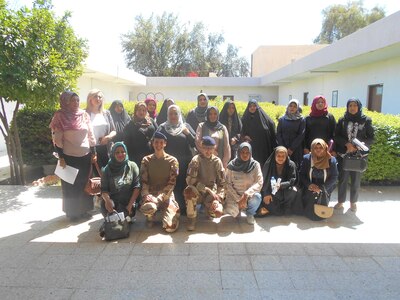 Women attached to the 6th Iraqi Division conducted a subject search workshop focusing on the crucial role women of the Iraqi Security Forces had to play.