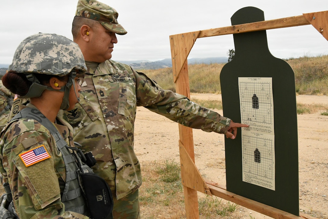 Sgt. 1st Class Stephanie Hendricks, Leading from the Front