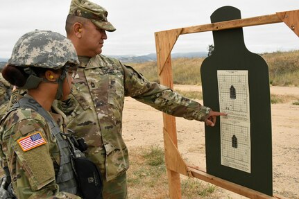 Sgt. 1st Class Stephanie Hendricks, Leading from the Front