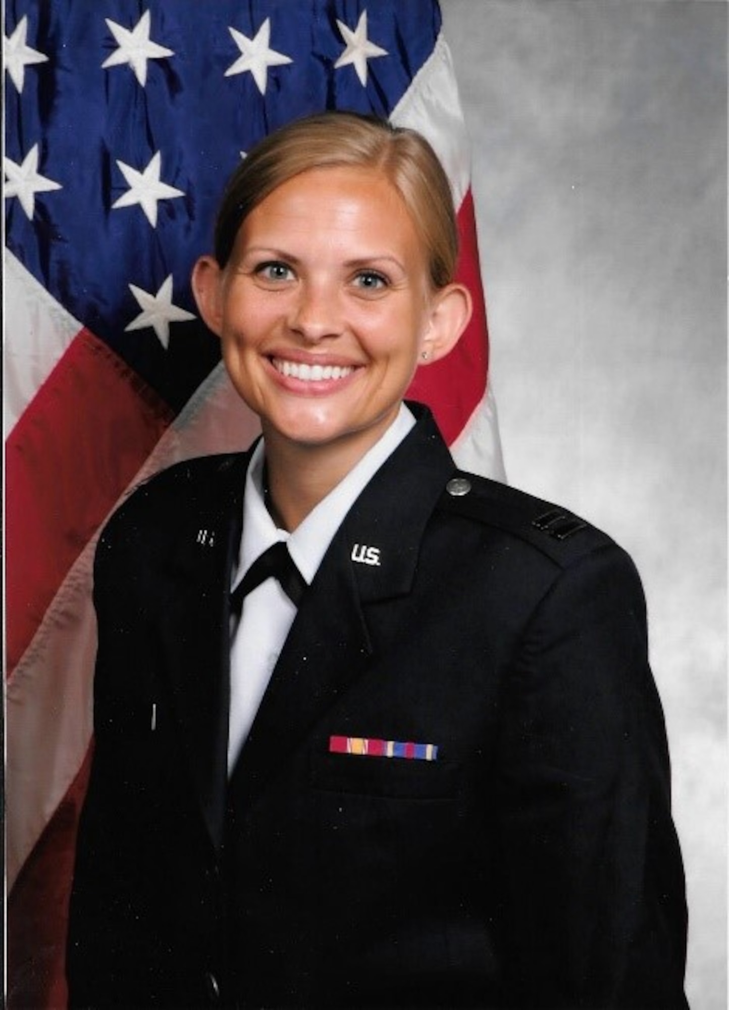 Dr. Erin Fink when she was an Air Force Captain. (Courtesy photo)