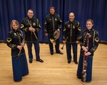 Members of the U.S. Army Band Woodwind Quintet, one of the Army’s premiere chamber ensembles.