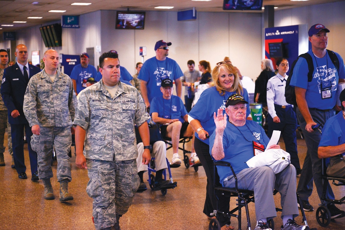 Air National Guard honor flight, June 14, 2018