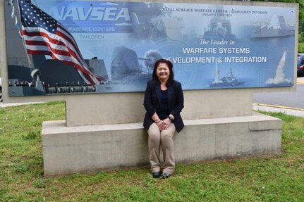 IMAGE: Amara Elizabeth Halt is the Missile Portfolio senior project manager for the Missile Systems Engineering and Integration Branch at Naval Surface Warfare Center Dahlgren Division (NSWCDD)