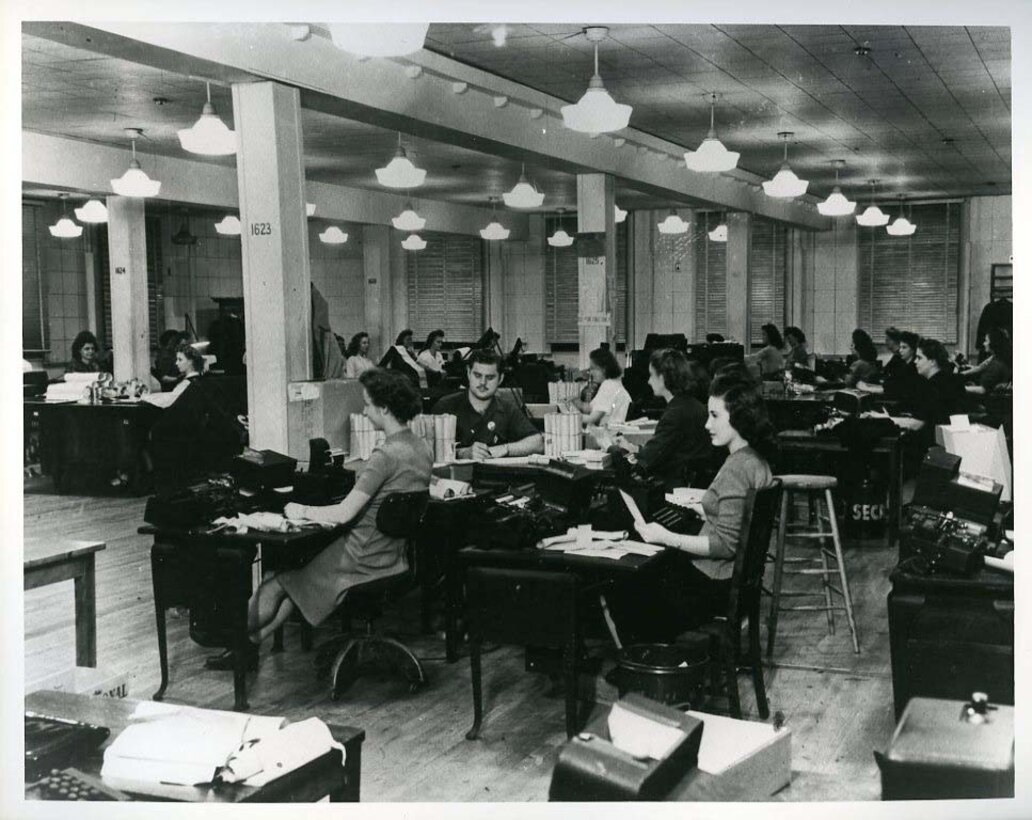 Arlington Hall personnel at work