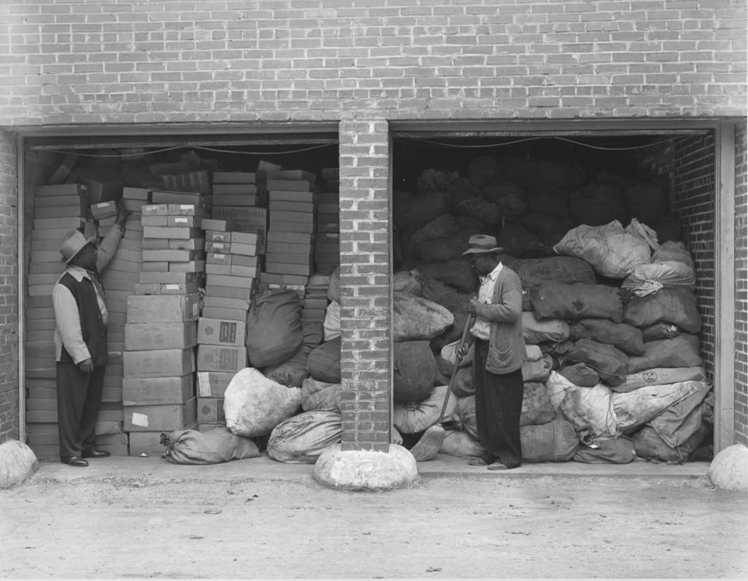 Maintenance area at Arlington Hall Station