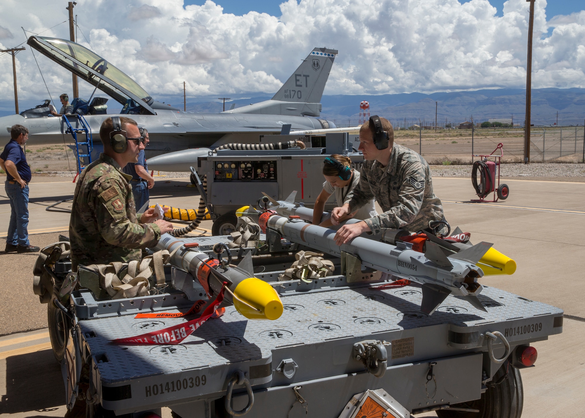 Missile testing