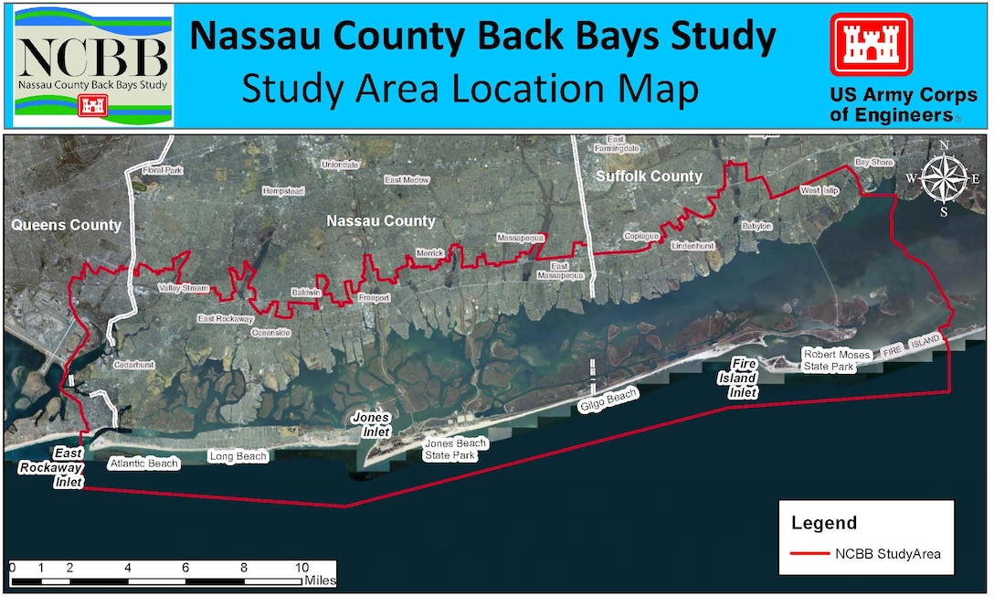 Nassau County Back Bays Study Map