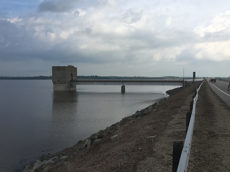 Tuttle Creek Dam prepares to releases water May 29, 2019.