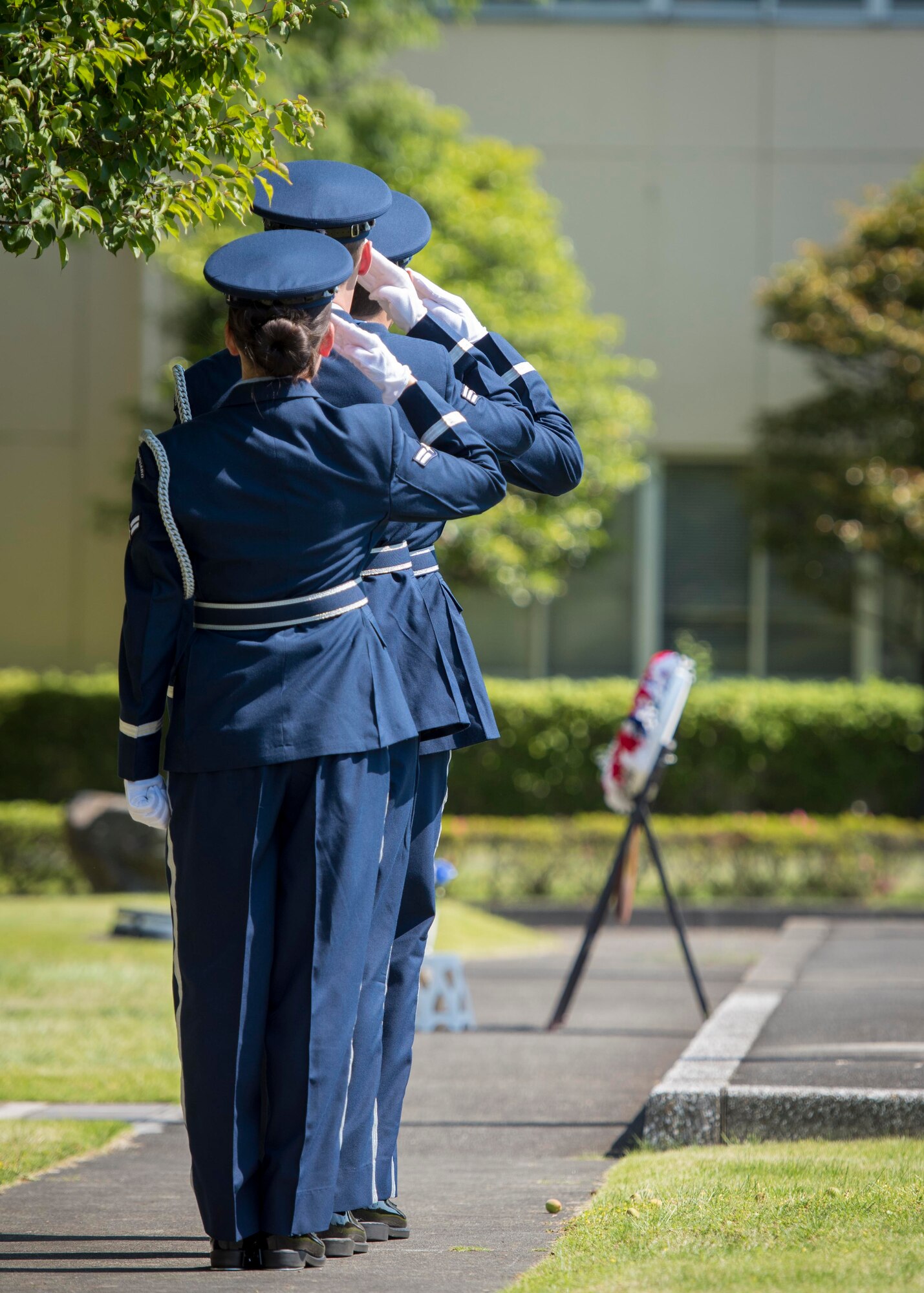 Yokota Airmen honor the fallen