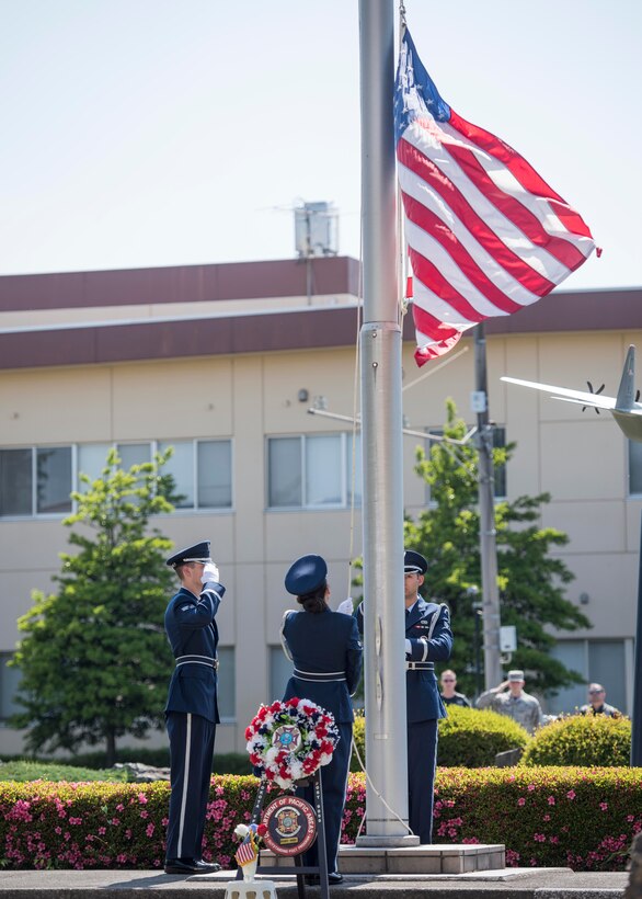 Yokota Airmen honor the fallen