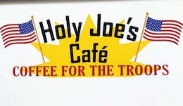 Holy Joe's, a resiliency center at Camp Arifjan, Kuwait, has books, video games, and coffee for Soldiers who need a break, May 20, 2019.