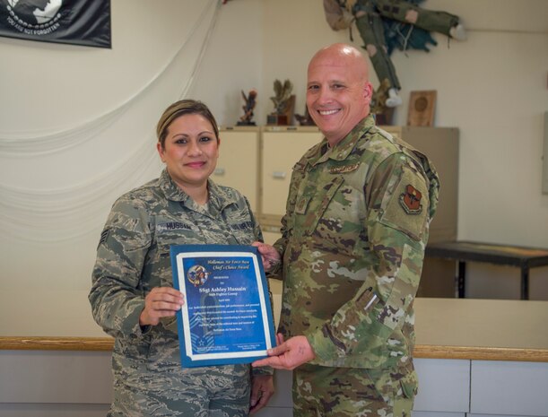 Airman selected for monthly award
